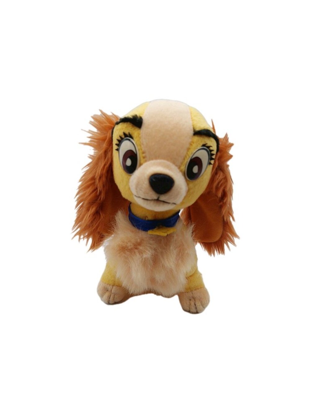 Disney Lady And The Tramp Dog Plush Stuffed Animal Orange Brown Applause 8"